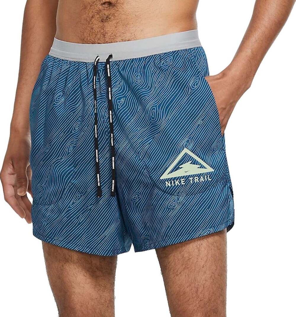 Nike Flex Stride Trail Running Shorts CQ7949-432 Blue Men's Size M